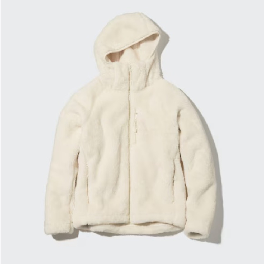 Uniqlo Windproof Fluffy Yarn Fleece Full-Zip Jacket